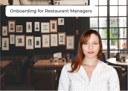 AI video generator restaurant background 