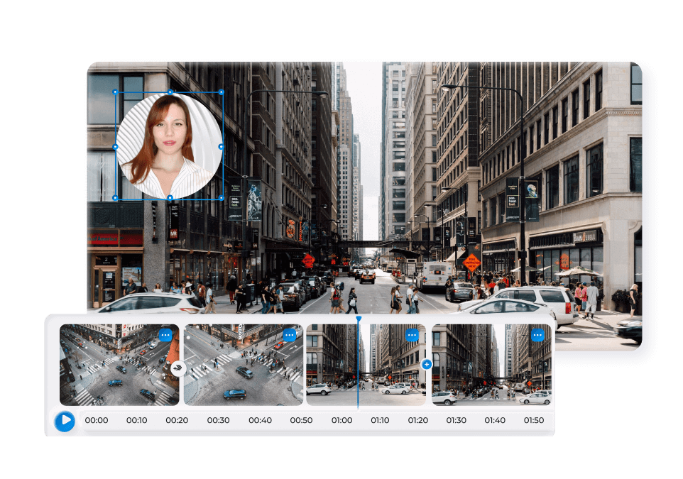 AI video generator editor timeline 2