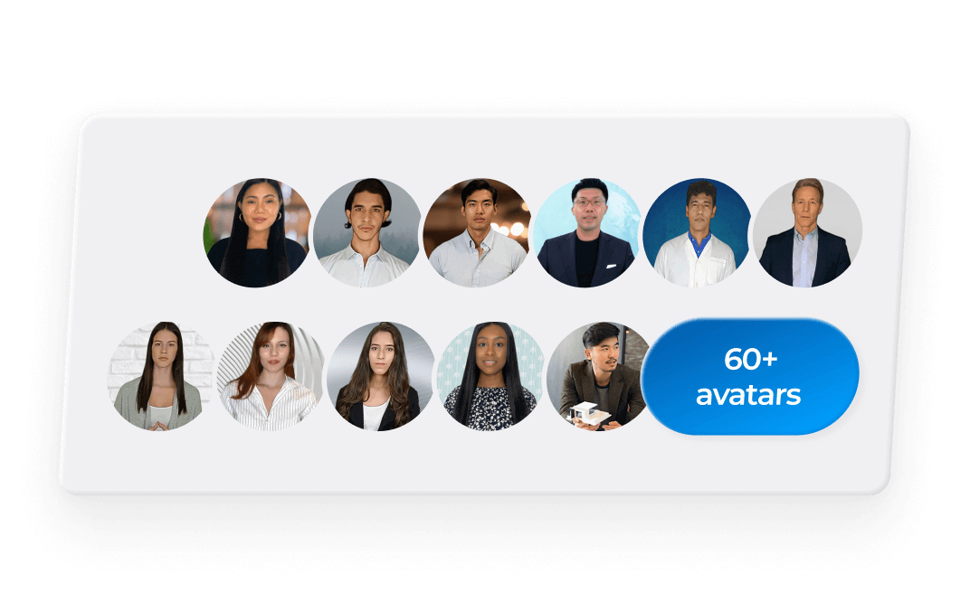 60+ AI Avatars
