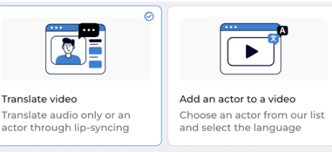 video translator steps